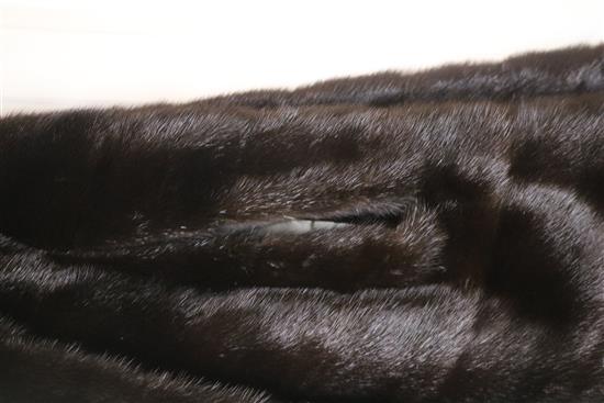 A mink cape